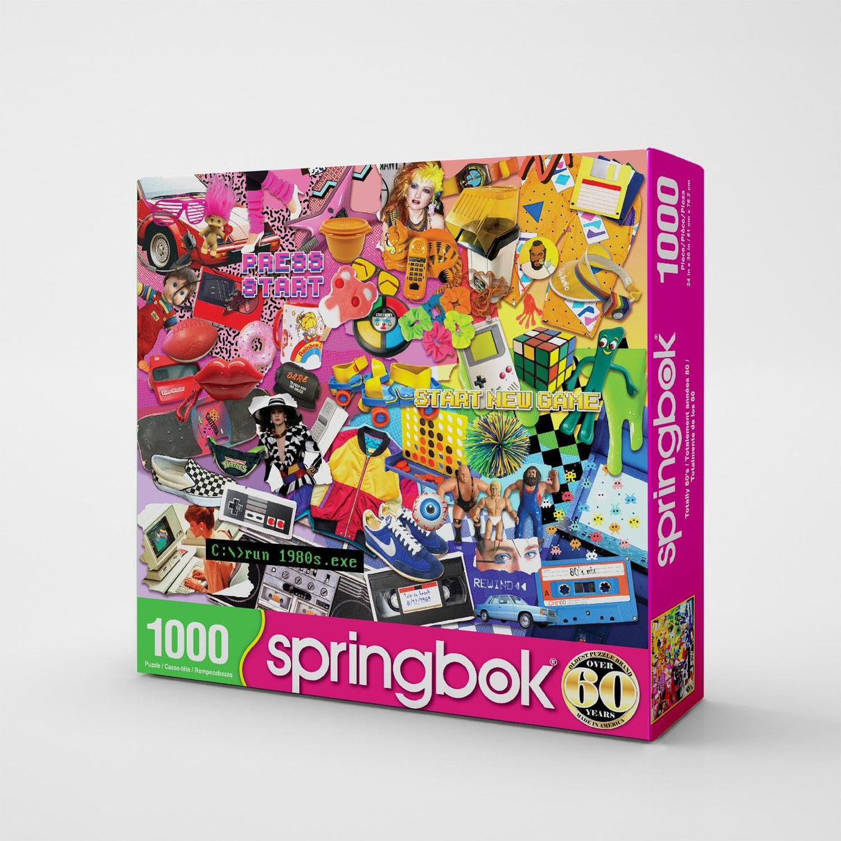 Springbok Totally 80'S Limited Release 1000 Piece