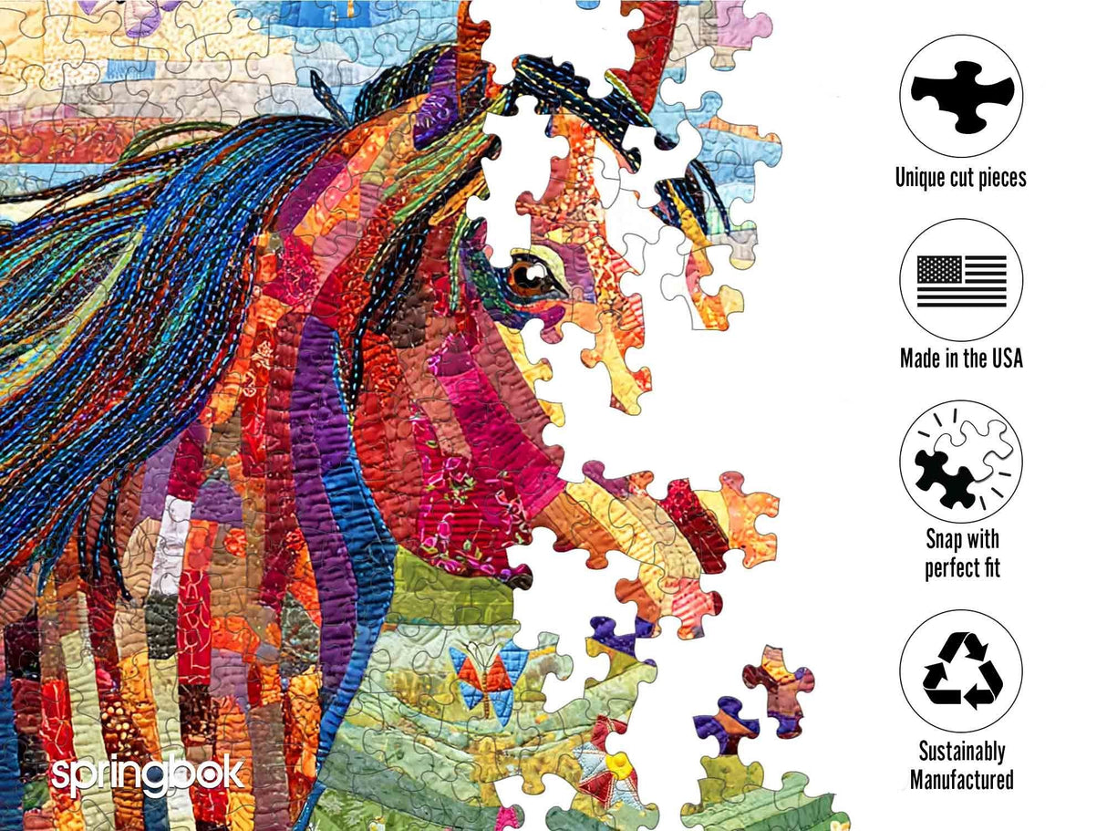 Springbok Patchwork Pony Limited Release 1000 Piece