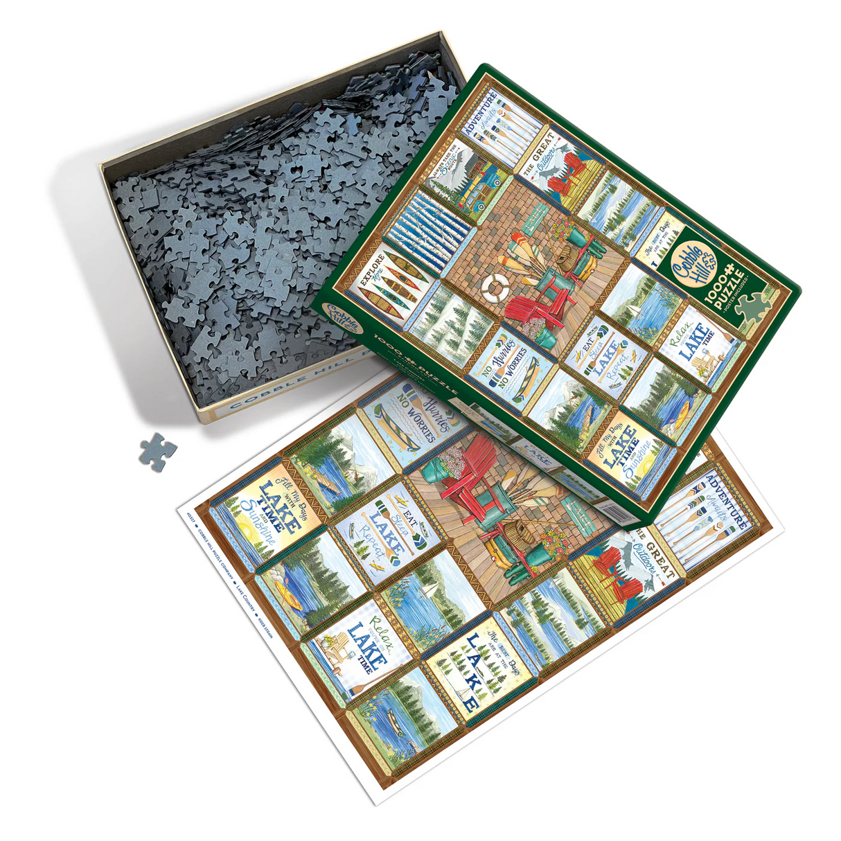 Cobble Hill Lake Country 1000 Piece Puzzle