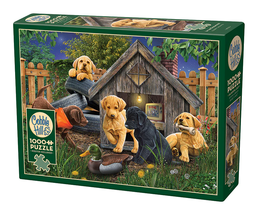 Cobble Hill In the Doghouse | 1000 Piece Puzzle