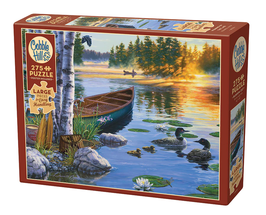 Cobble Hill Morning on the Lake | Easy Handling 275 Piece puzzle