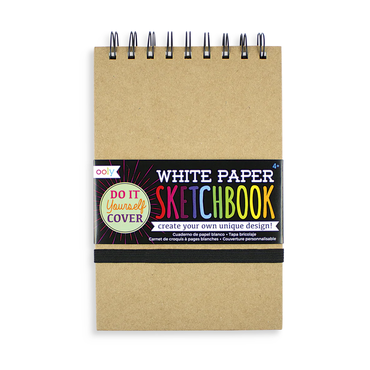 D.I.Y. Cover: White Paper Sketchbook