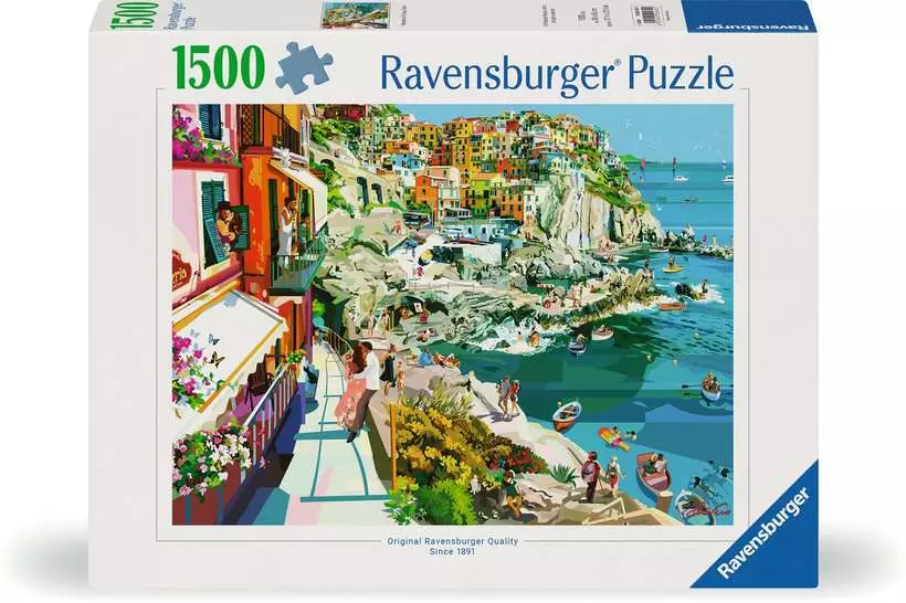 Ravensburger Romance in Cinque Terre 1500 pc Puzzle
