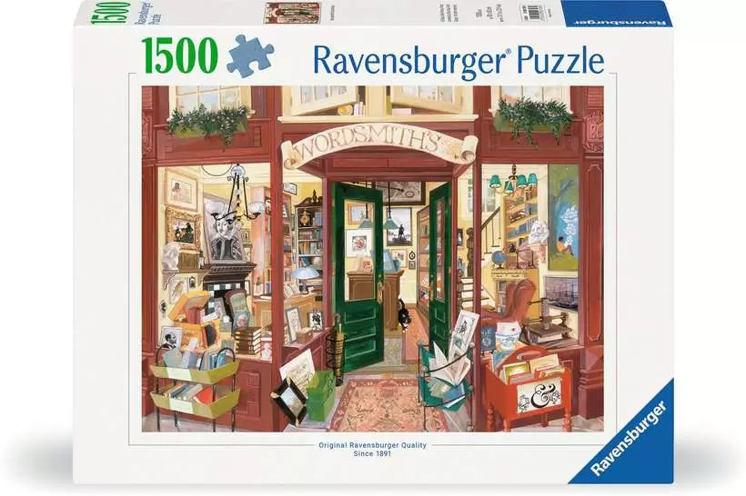 Ravensburger Wordsmith's Bookshop 1500 pc Puzzle