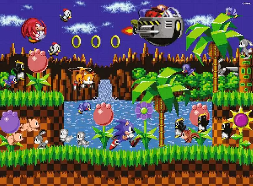Ravensburger Sonic the Hedgehog 500 pc Puzzle