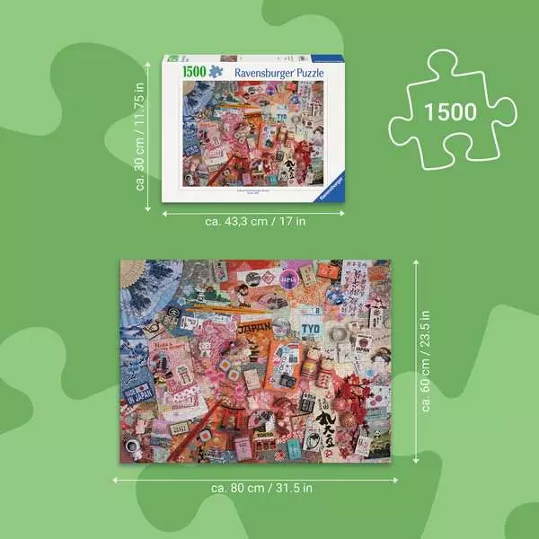Ravensburger Trip to Tokyo 1500 Pc Puzzle