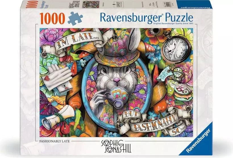 Ravensburger Fashionably Late 1000 Pc Puzzle