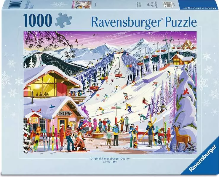 Ravensburger Slopeside Spirit 1000 pc Puzzle
