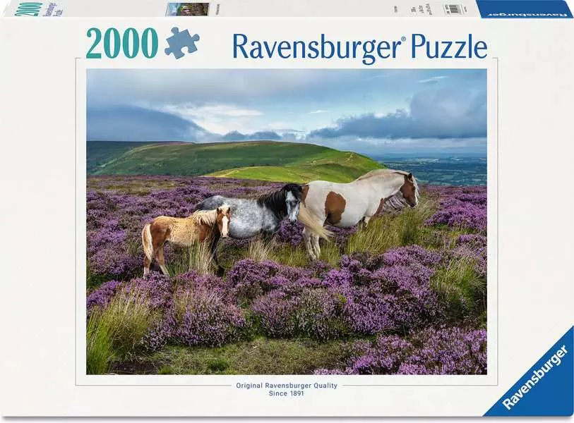 Ravensburger Wild Horses in the Heather 2000 Pc