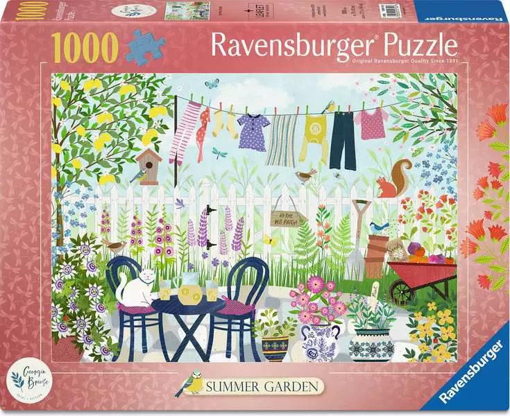 Ravensburger Summer Garden 1000 Pc Puzzle