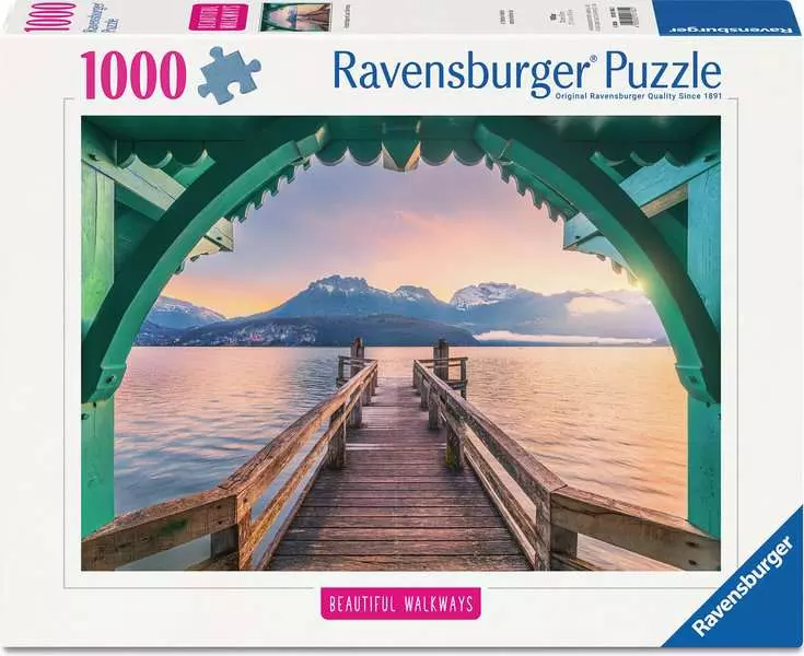 Ravensburger Footbridge at Lac d'Annecy 1000 Pc