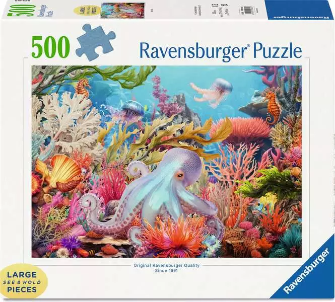 Ravensburger Reef Life 500 Pc Puzzle LF