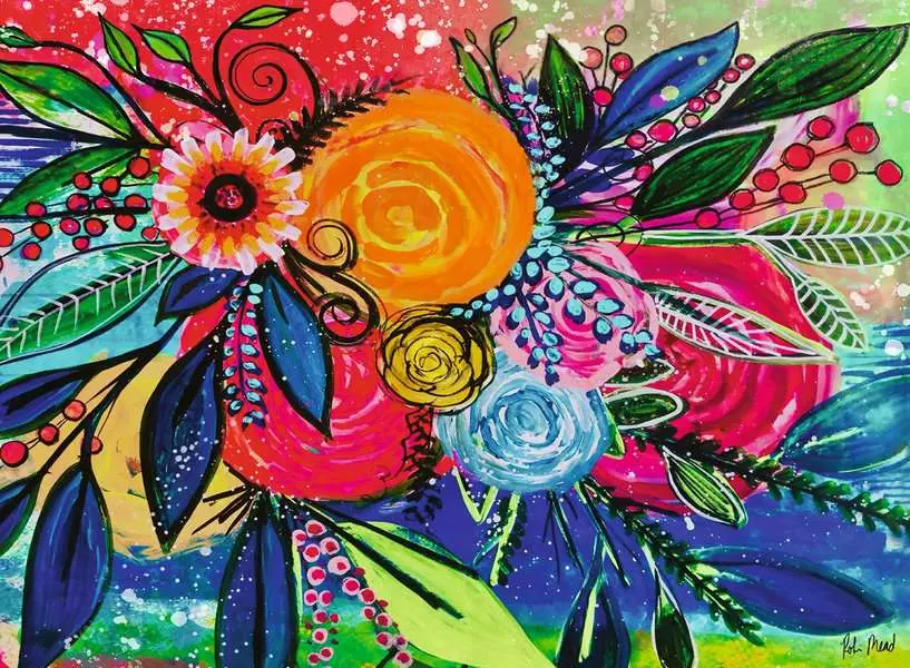 Ravensburger Color Burst 500 Pc Puzzle
