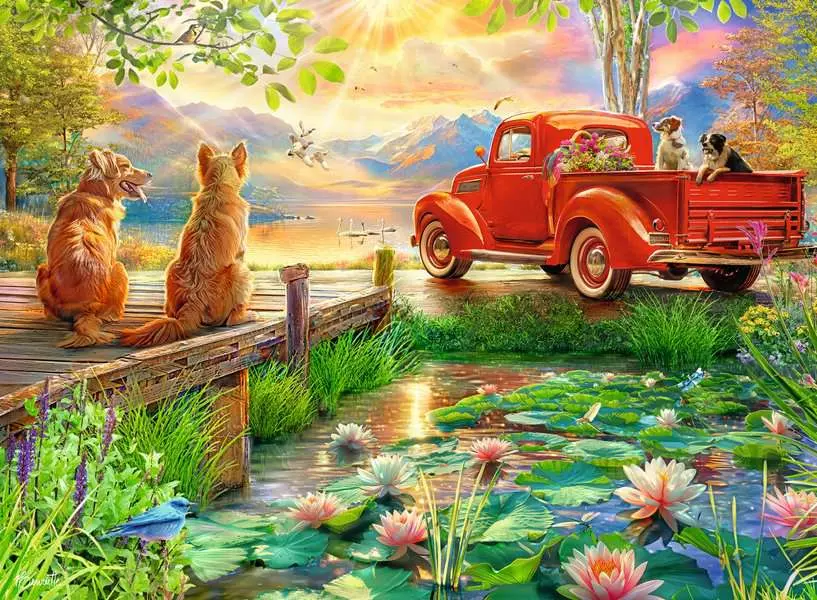 Ravensburger Summer Love 500 Pc Puzzle