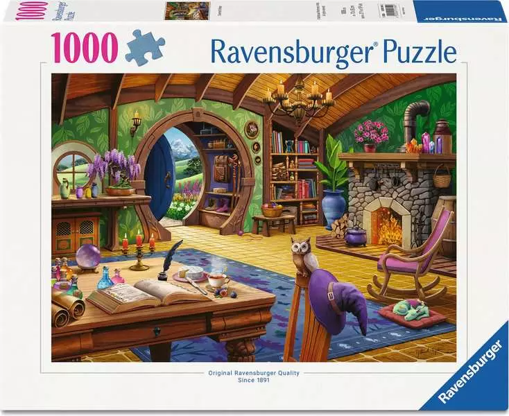 Ravensburger Charmed Cottage 1000 Pc Puzzle