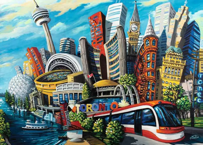 Ravensburger Toronto 1000 Pc Puzzle
