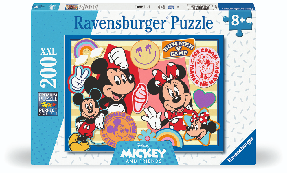 Ravensburger Mickey and Minnie 200 Pc Puzzle