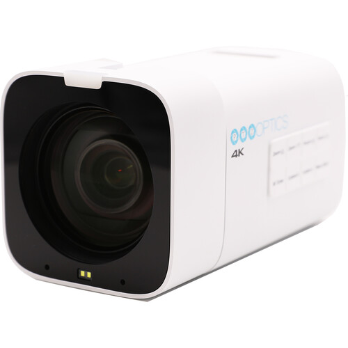 PTZOptics Studio 4K Camera with 12x Optical Zoom (White)