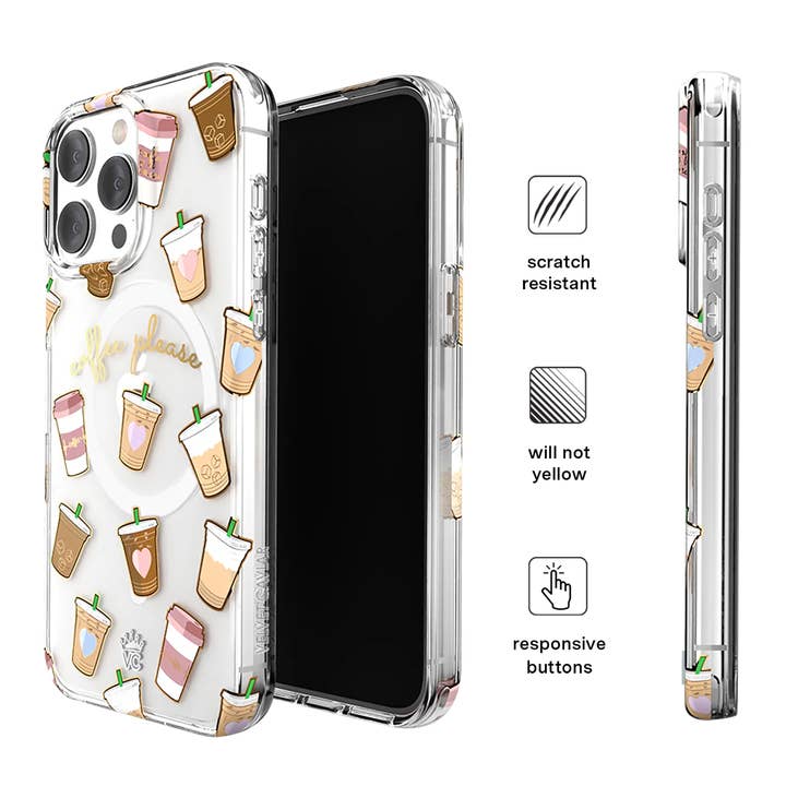 Velvet Caviar - Magsafe Case For Apple Iphone 16 - Coffee First