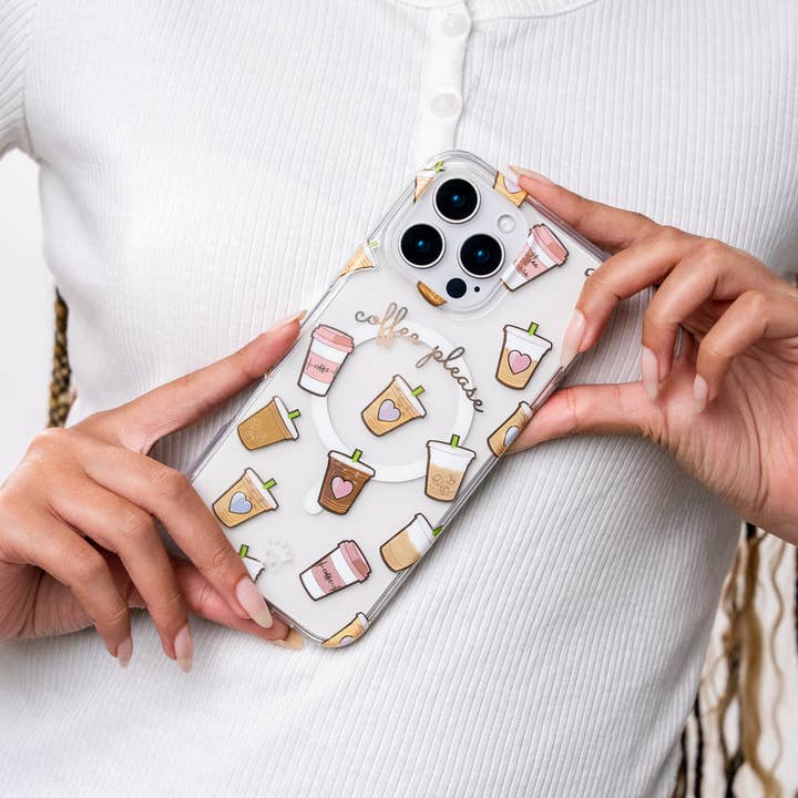Velvet Caviar - Magsafe Case For Apple Iphone 16 - Coffee First