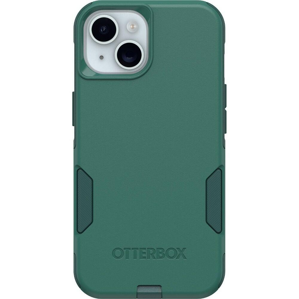 Otterbox for iPhone 16e/iPhone 15/iPhone 14/iPhone 13 Commuter Series Case - Get Your Greens: Scratch & Bump Resistant, Solid Pattern