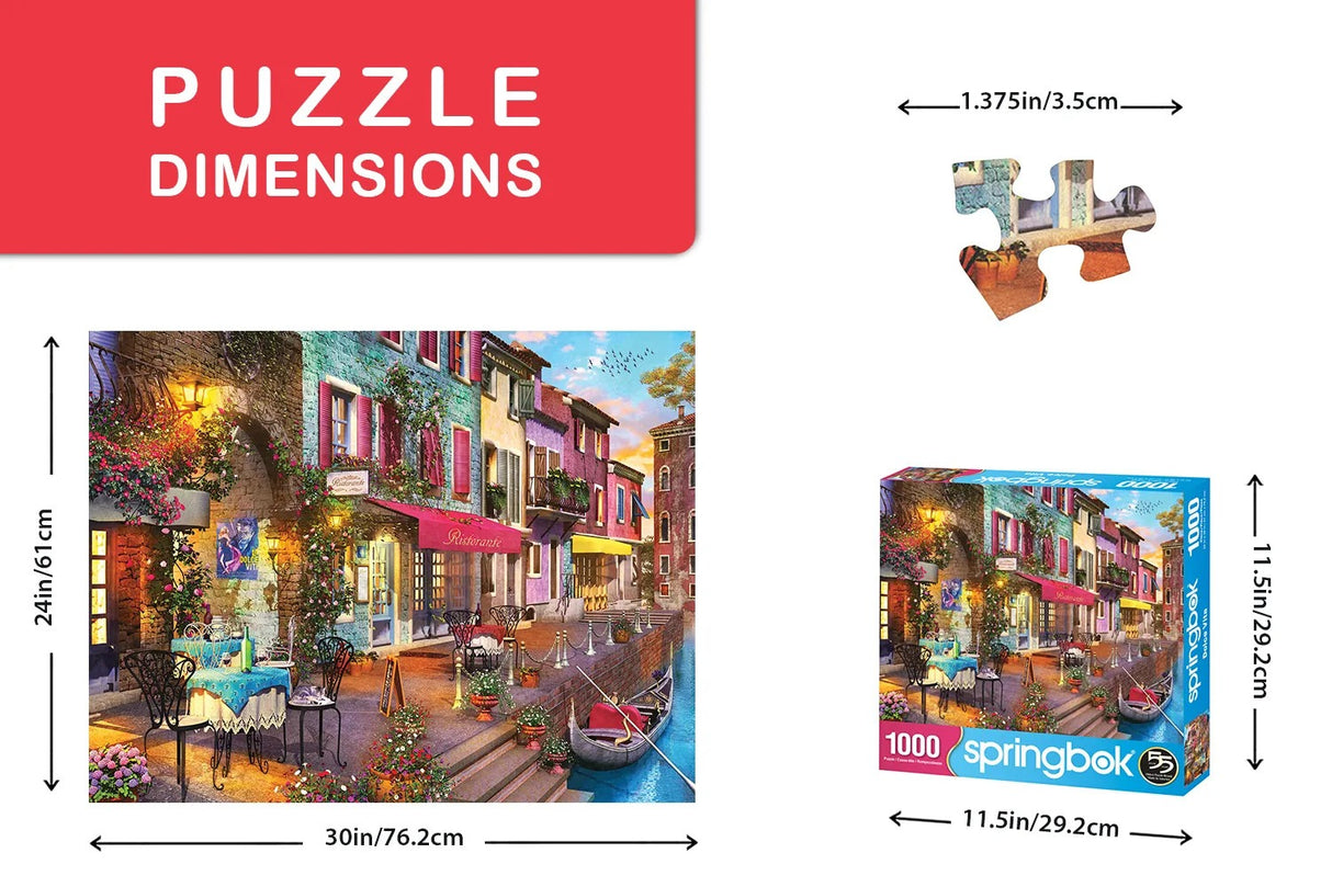 Springbok Dolce Vita 1000 Piece Jigsaw Puzzle