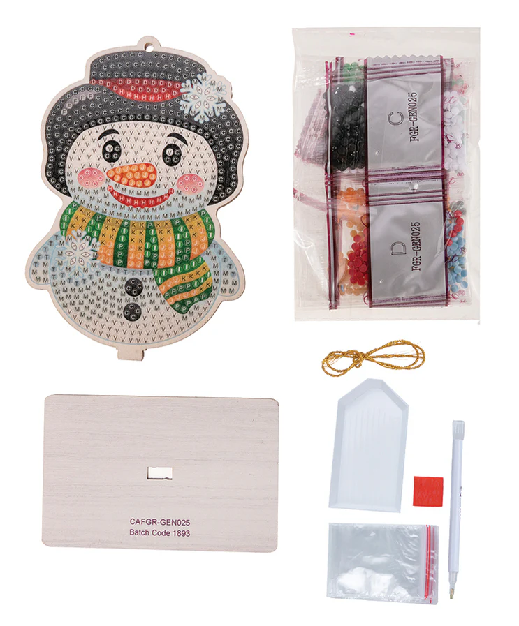 CA Ornament: Snowman