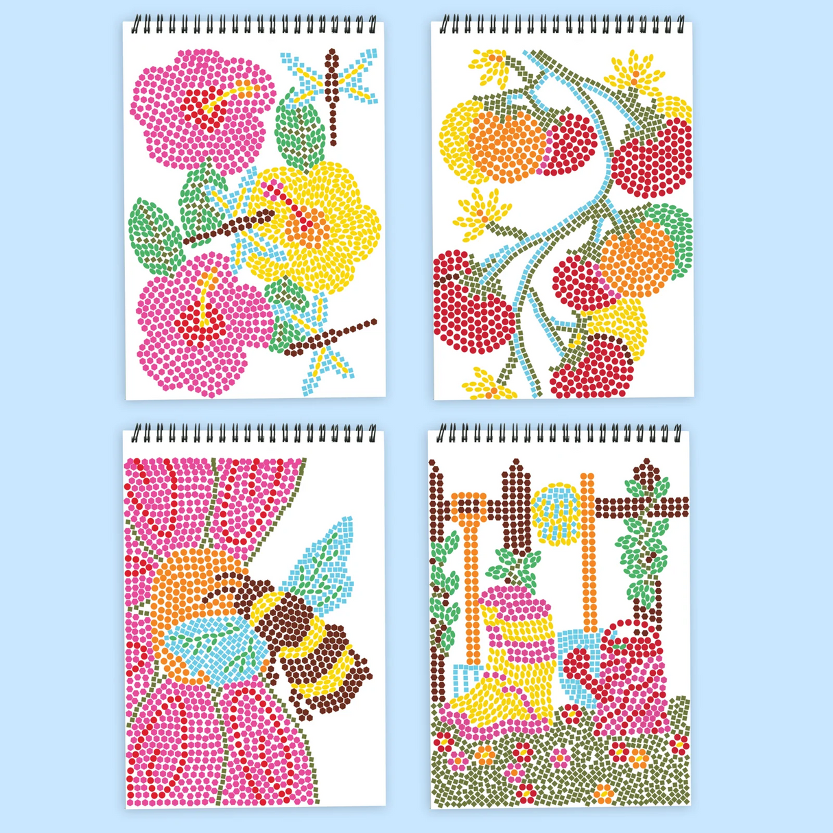 FlowArt® - Stamp-By-Shape, Secret Garden