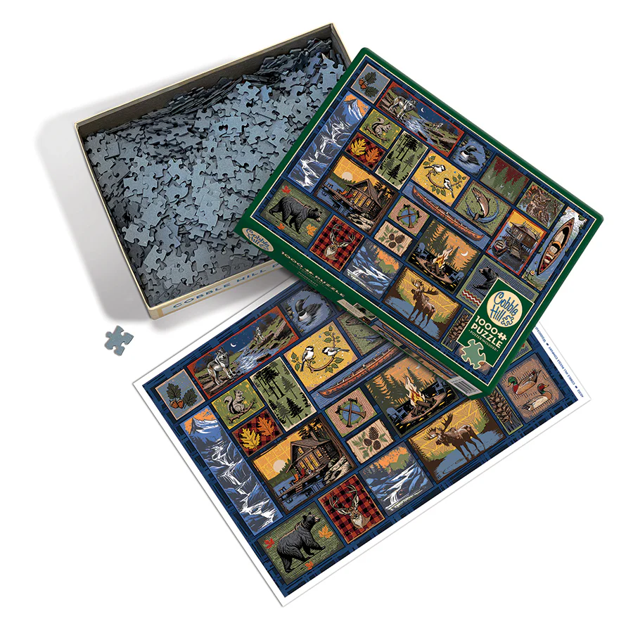 Cobble Hill Woodcraft | 1000 Piece puzzle