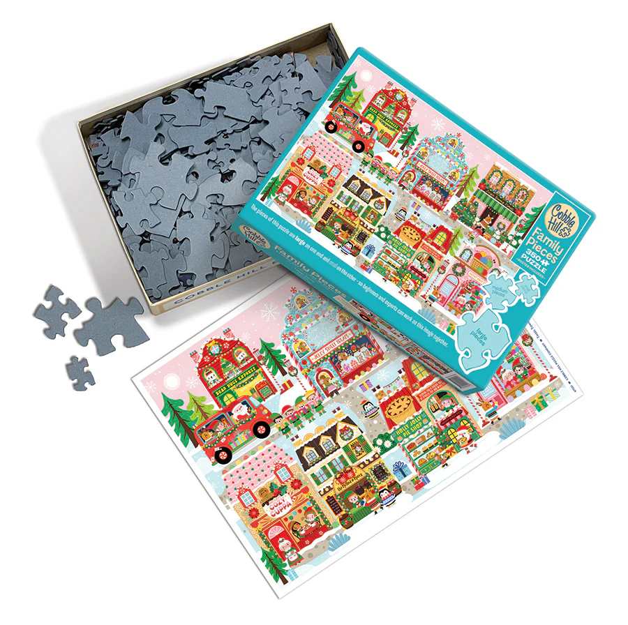 Cobble Hill Tinsel Town | Family Pieces 350 puzzle