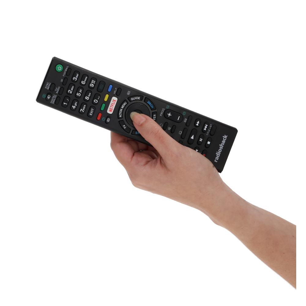 RadioShack Universal Remote Control Compatible with Sony TVs