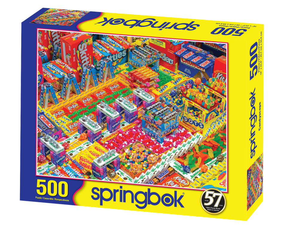 Springbok Candyscape 500 Piece Jigsaw Puzzle