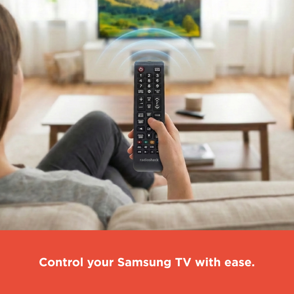 RadioShack Universal Remote Control Compatible with Samsung TVs