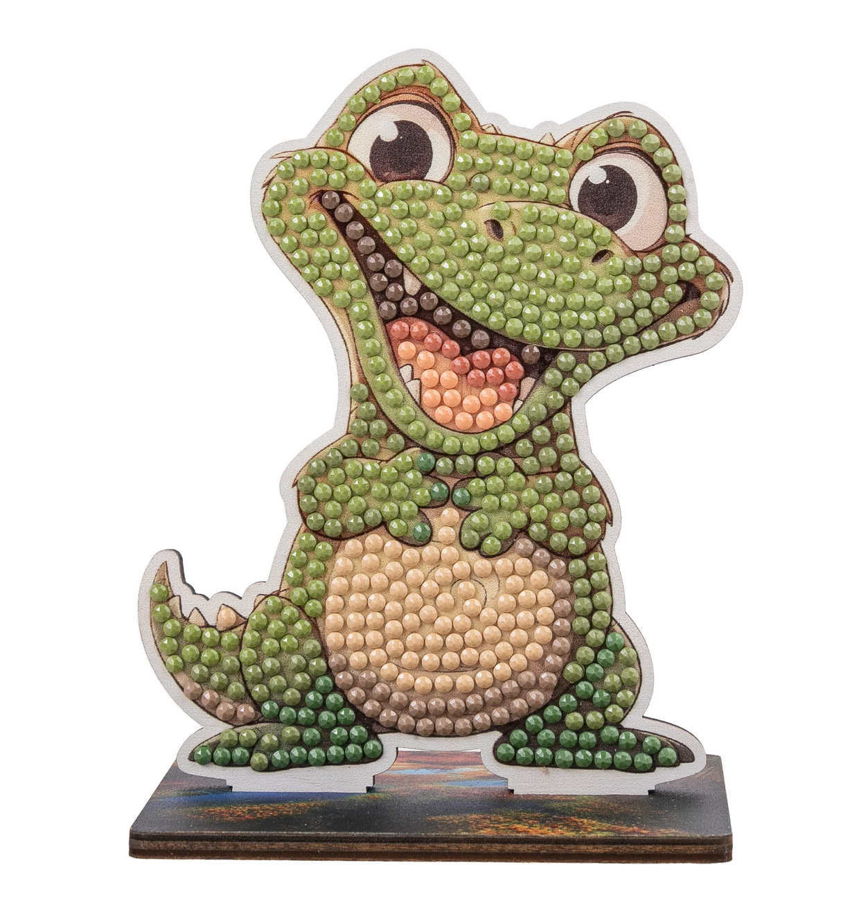 Crystal Art Buddies: Ocean - Alligator