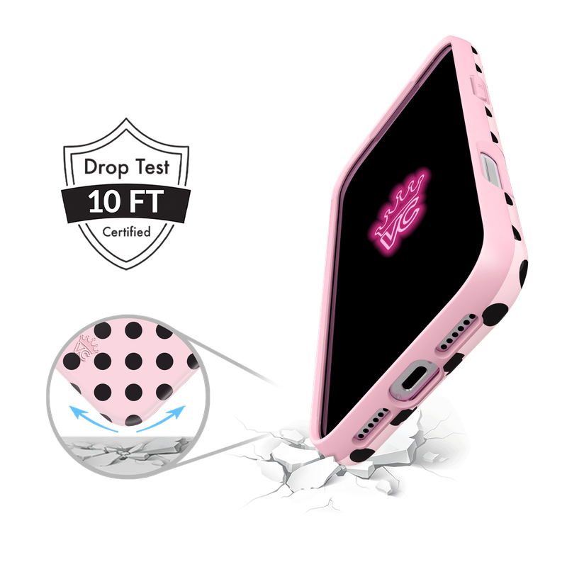 VELVET CAVIAR - MagSafe Case for Apple iPhone 17 Pro Max - Princess Pink Polka Dot