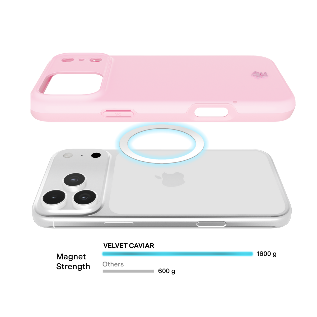 Velvet Caviar - MagSafe Case for Apple iPhone 17 Pro Max - Strawberry Milk