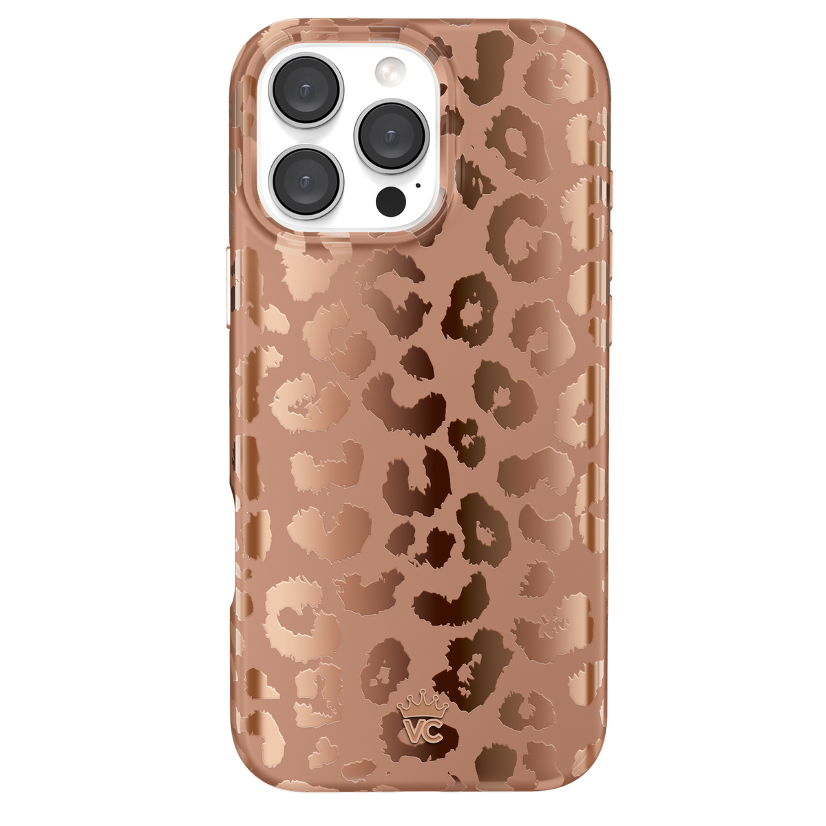 VELVET CAVIAR Apple iPhone 16 Pro Max MagSafe Case - Bronze Chrome Leopard