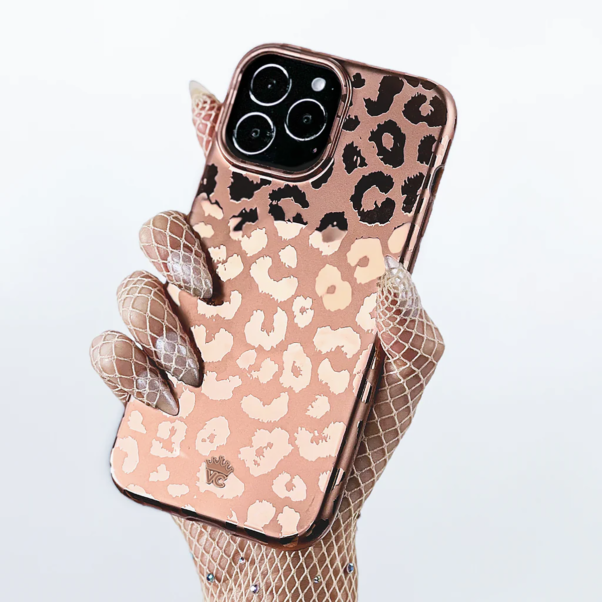 VELVET CAVIAR Apple iPhone 16 Pro Max MagSafe Case - Bronze Chrome Leopard