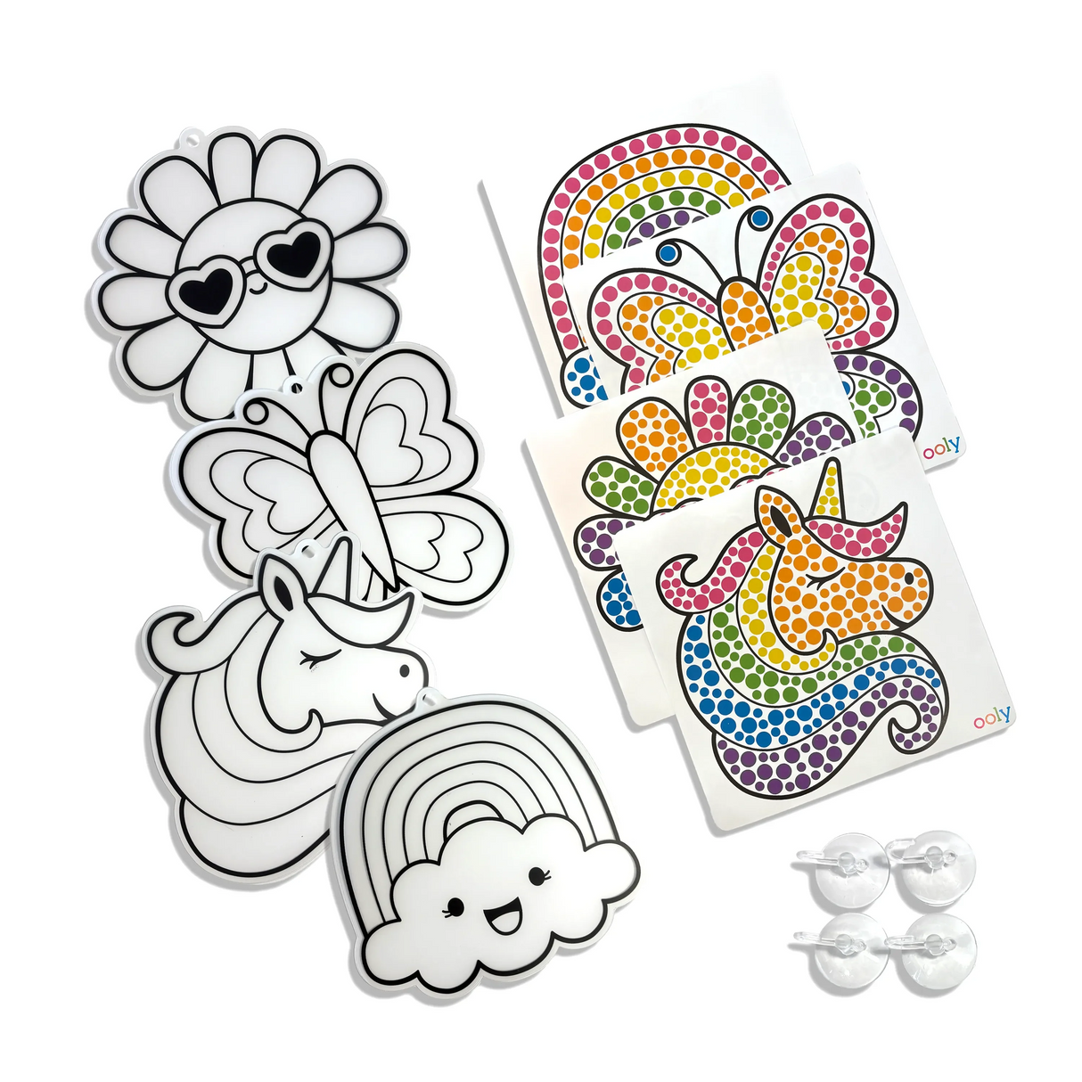 Sun Sparkles Gem Suncatcher Kit - Rainbow Magic - 4 Designs