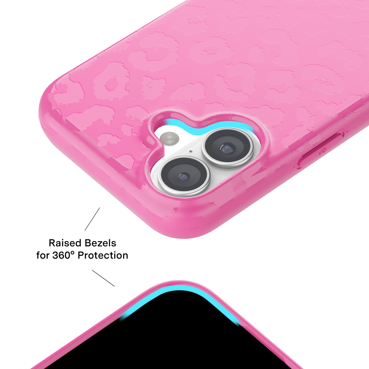 iPhone 17 Velvet Caviar MagSafe Case - Hot PInk Leopard