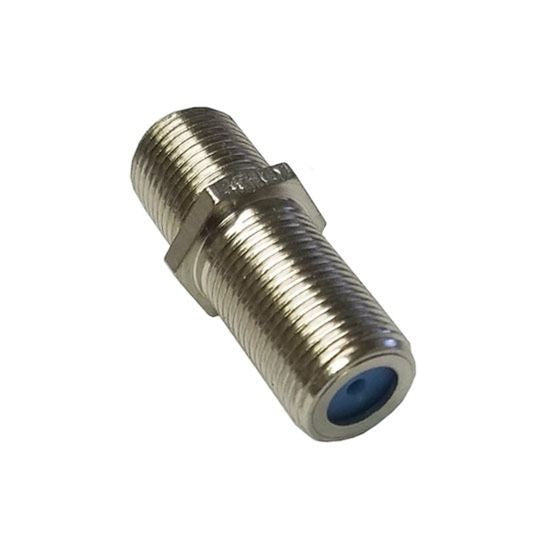 ASKA AF-81CB 3 GHz F81 Coupler Female to Female Barrel 1" Long Splice Coaxial Cable High Frequency 1 Pack