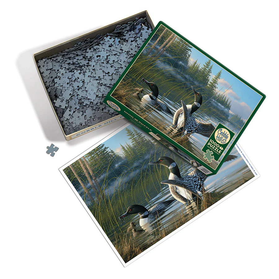 Cobble Hill Common Loons | 1000 Piece Puzzle