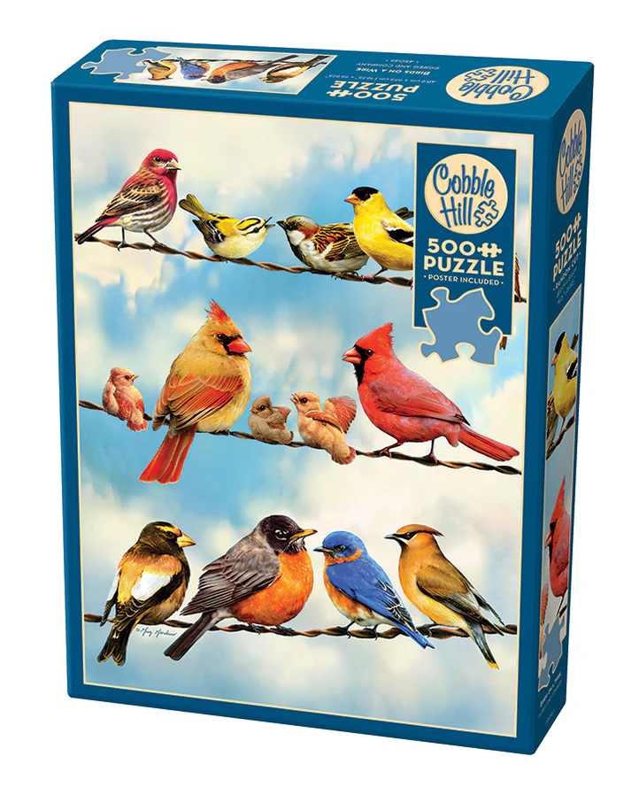 Cobble Hill Birds on a Wire | 500 Piece Puzzle