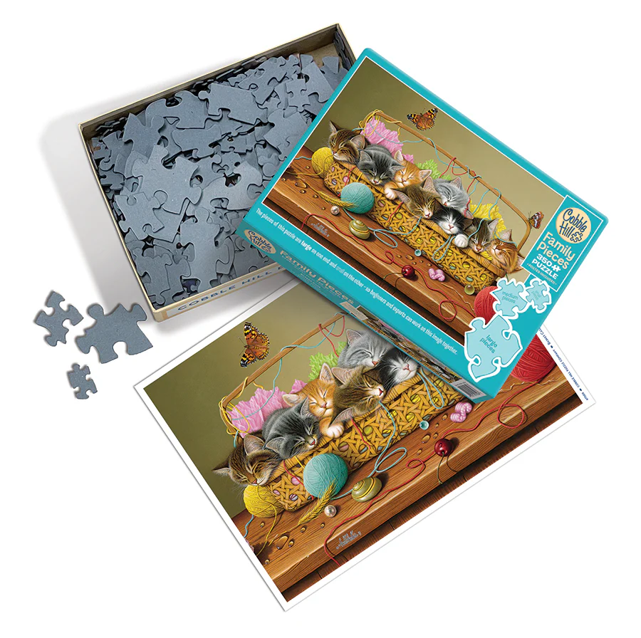 Cobble Hill Family Piece's 350 Puzzle - Basket Case