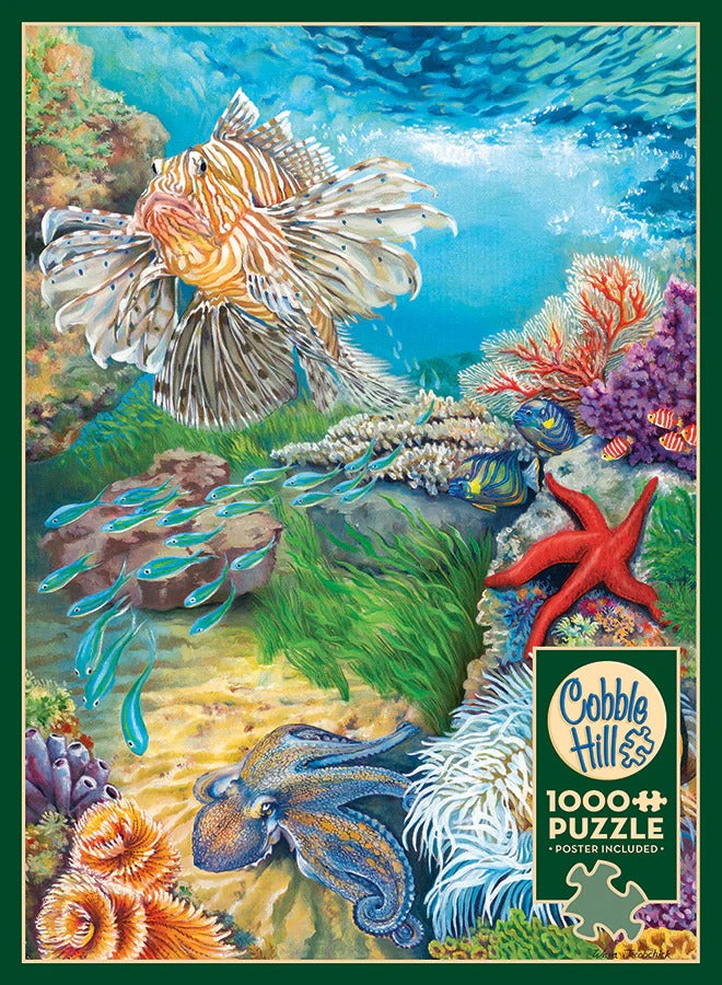 Cobble Hill Reef Life 1000 Piece Puzzle