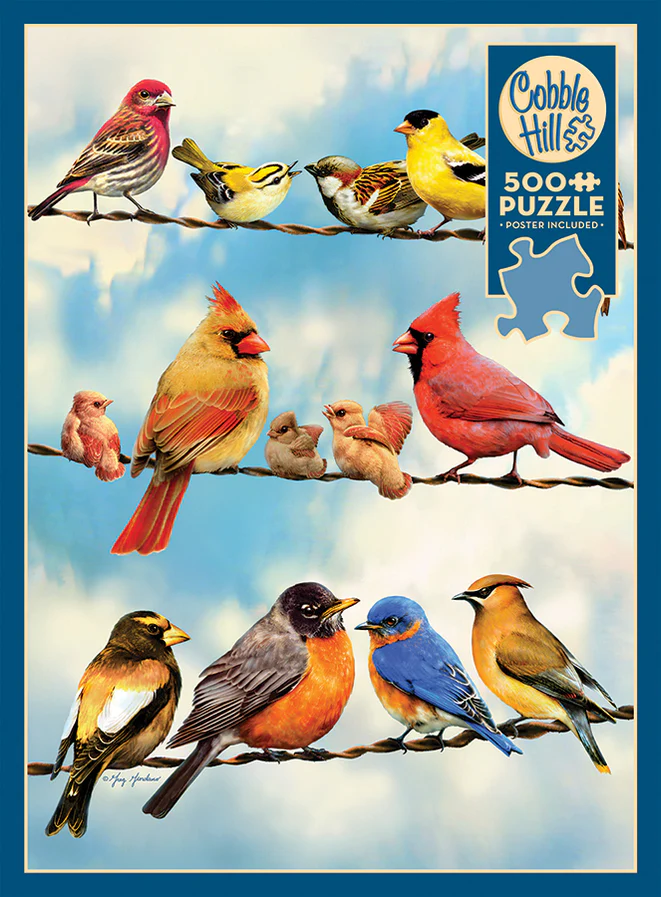 Cobble Hill Birds on a Wire | 500 Piece Puzzle
