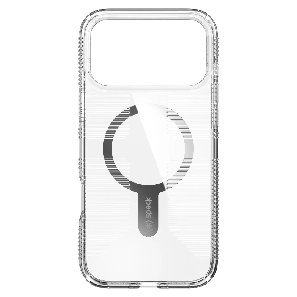 Speck - Gemshell Grip MagSafe Case for iPhone 17 Pro Max - Clear