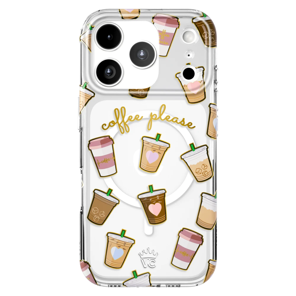 Velvet Caviar iPhone 17 Pro Magsafe Case - Coffee First