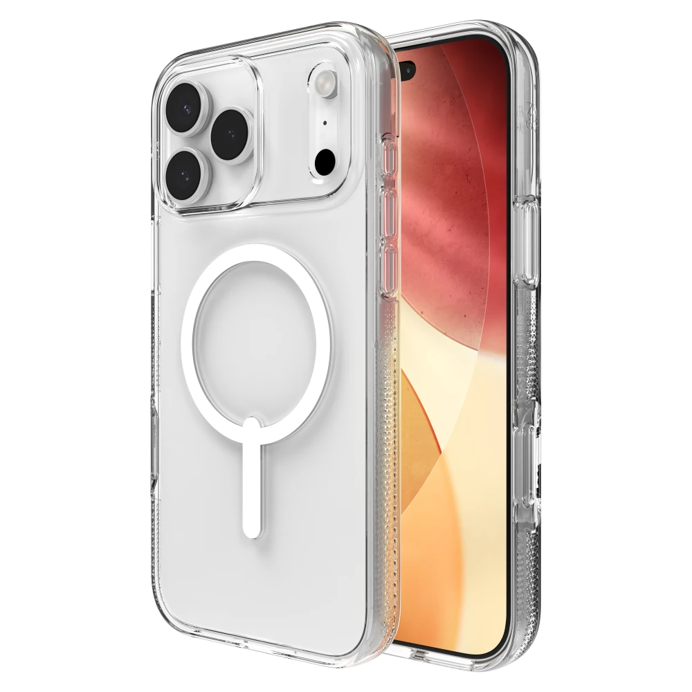 ZAGG - Crystal Palace Snap MagSafe Case for Apple iPhone 17 Pro Max - Clear