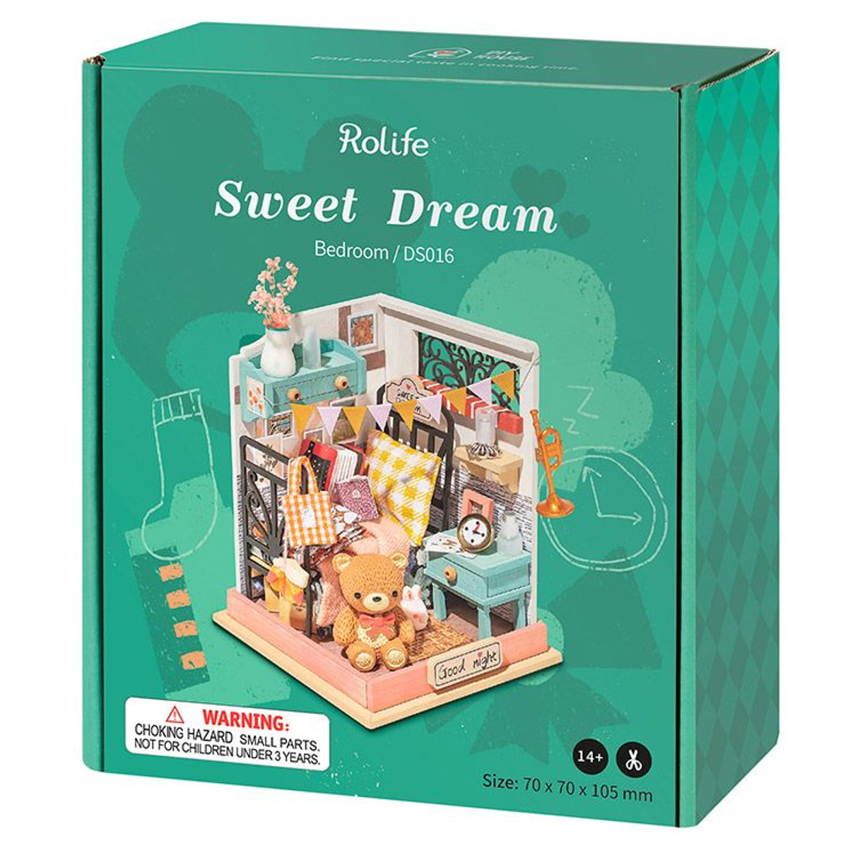Robotime - Sweet Dream Bedroom | 3D Wooden Craft